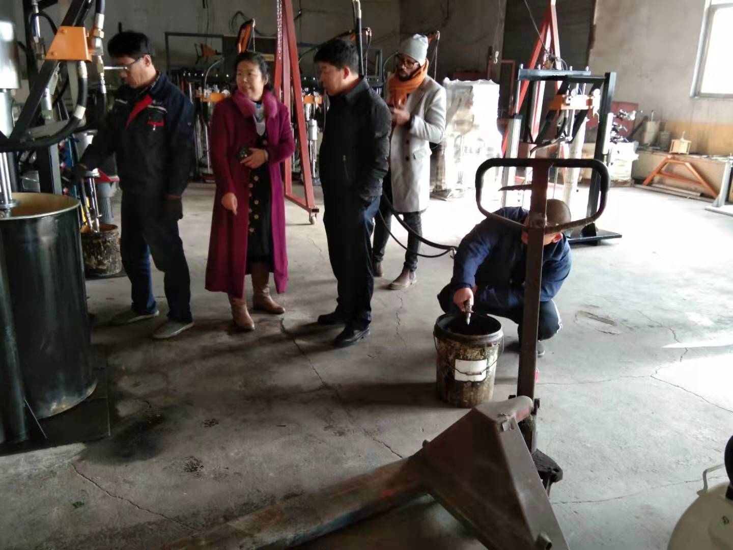 友人前來公司洽談業(yè)務(wù)！